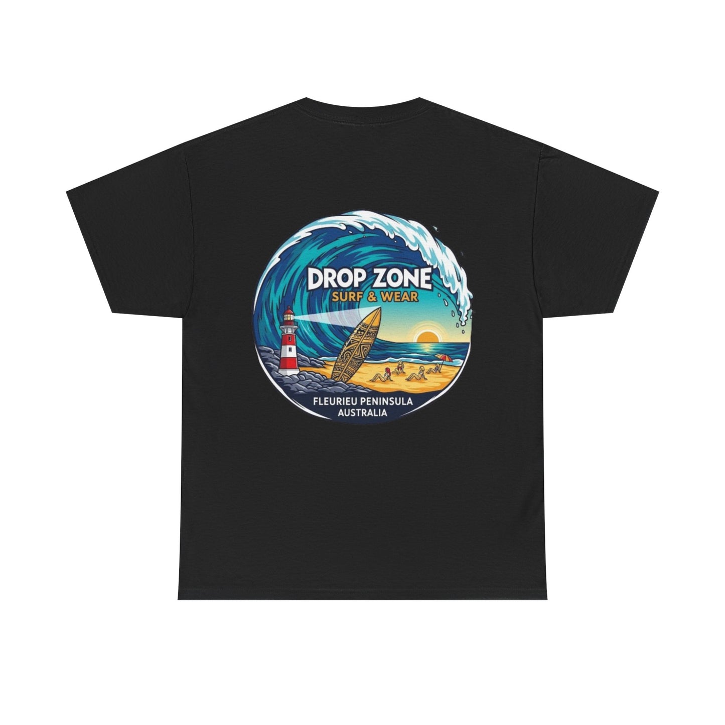Drop Zone Fleurieu Peninsula Australia Unisex Heavy Cotton Tee