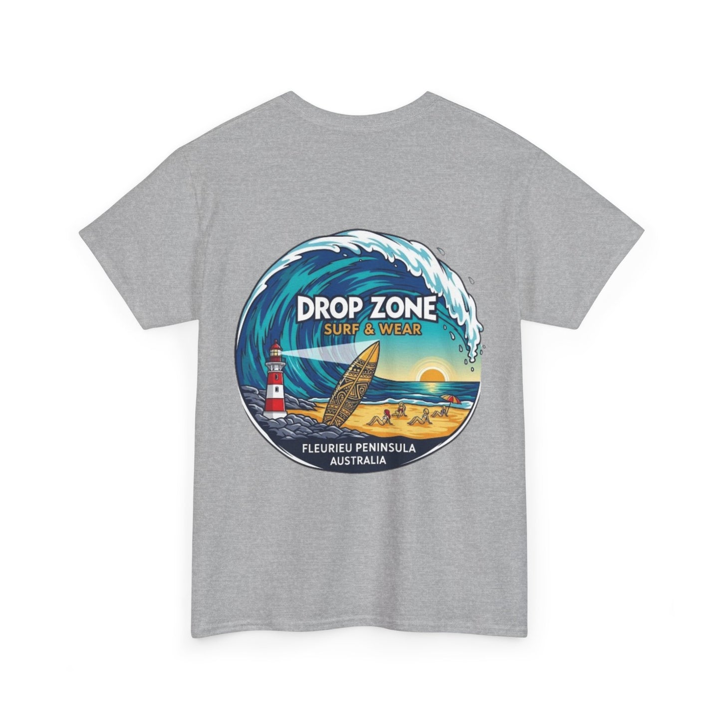Drop Zone Fleurieu Peninsula Australia Unisex Heavy Cotton Tee