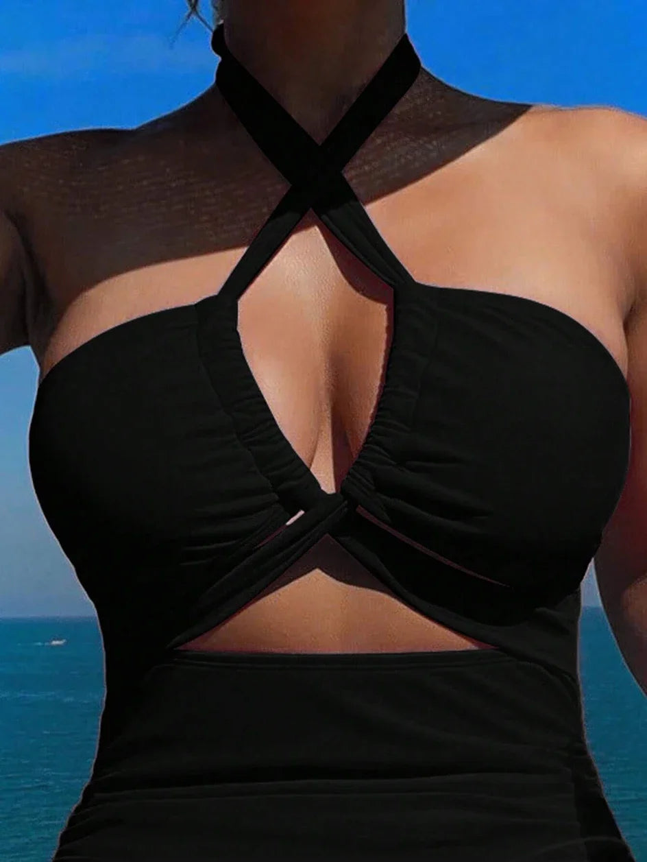 Trend Alert 2025: The Ultimate High-Waisted Drawstring Monokini!