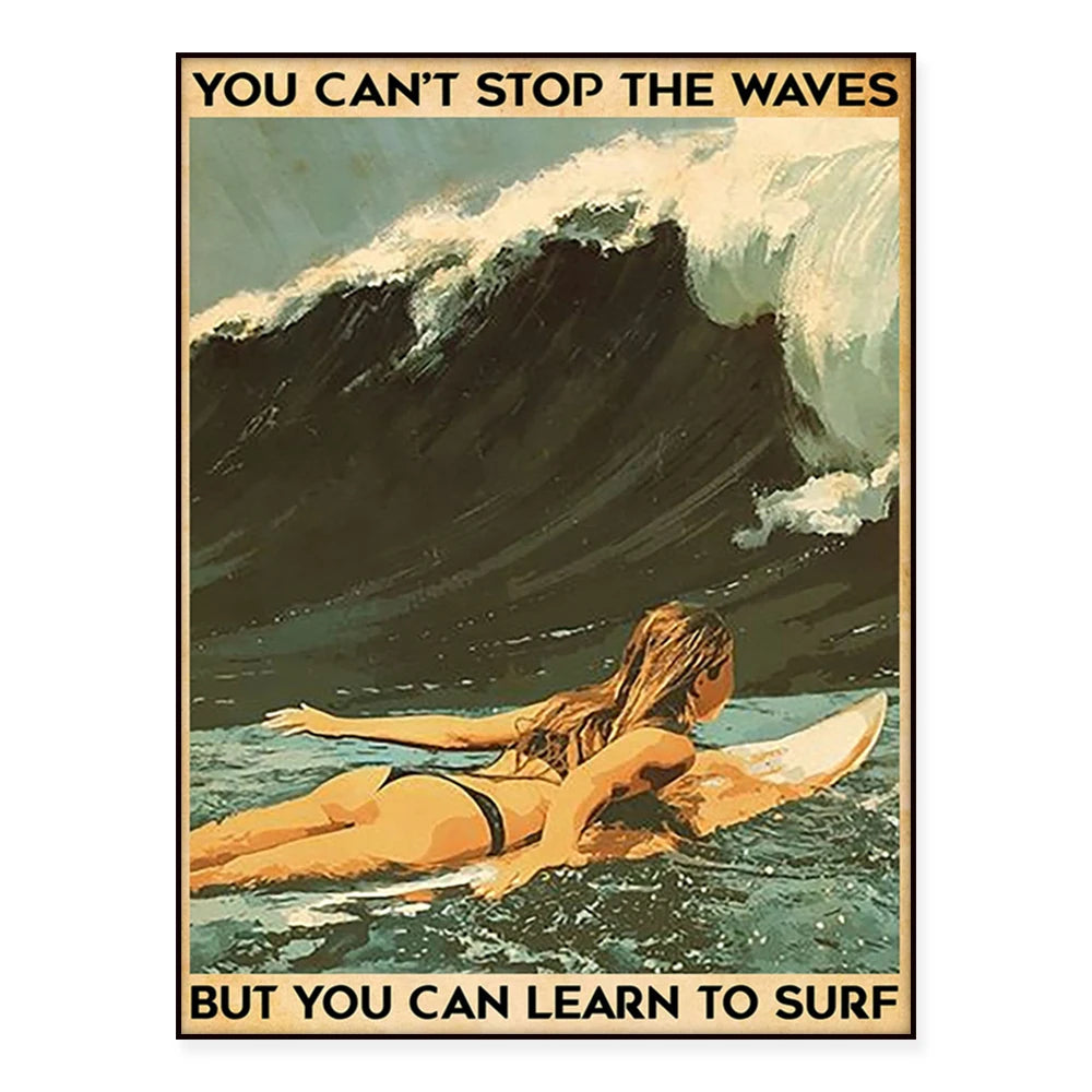 Bring the ocean home. Wall art for beach lovers