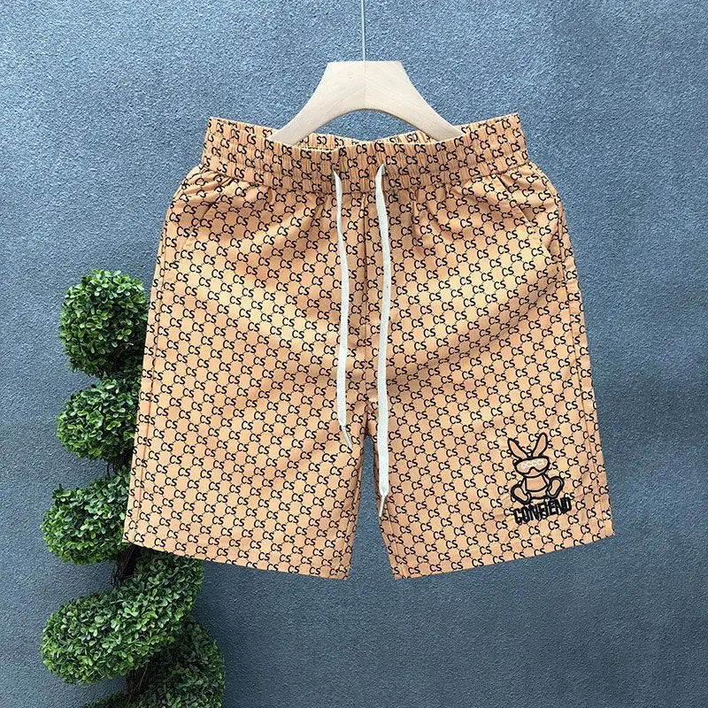 2025 Men's Letter-Printed Sports Shorts: Summer Must-Have