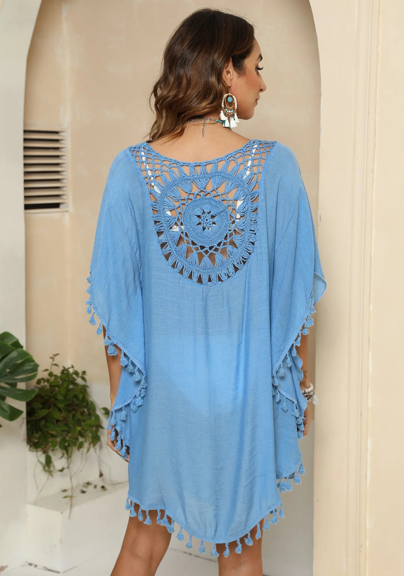 Crochet Bikini Cover-Up Dress: Chic & Sun-Ready