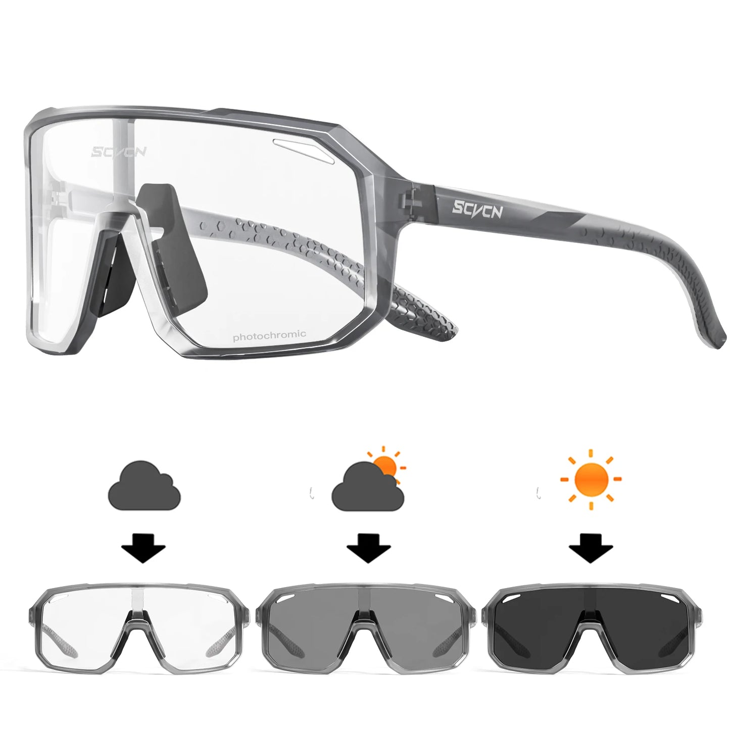 🚴♂️ Conquer the Outdoors: SCVCN New Cycling Glasses - Your Ultimate Vision Shield! 🚴♀️