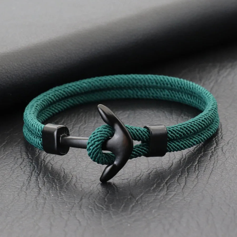 New for 2025: Handcrafted Nautical Anchor Bracelet – Your Lucky Charm for Beach & Beyond!
