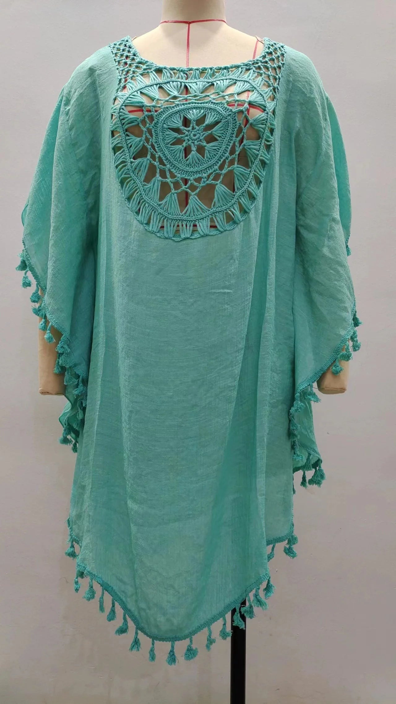 Crochet Bikini Cover-Up Dress: Chic & Sun-Ready