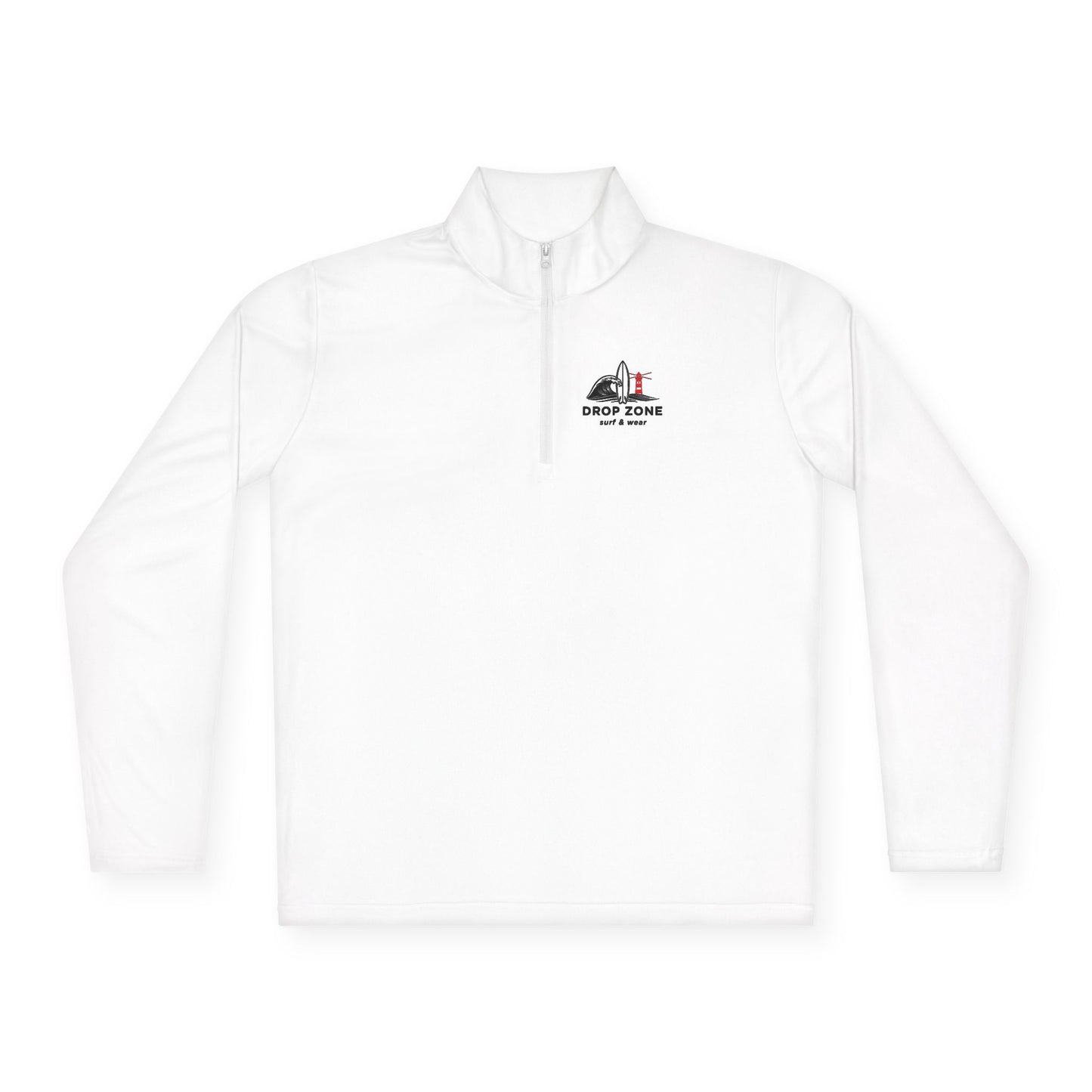 Drop Zone  Bayron Bay Beach Unisex Quarter-Zip Pullover | Casual Layering, Outdoor Adventures, Summer Relaxation, Gift for Beach Lovers, Travel Must-Have