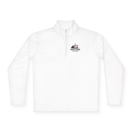 Drop Zone  Bayron Bay Beach Unisex Quarter-Zip Pullover | Casual Layering, Outdoor Adventures, Summer Relaxation, Gift for Beach Lovers, Travel Must-Have