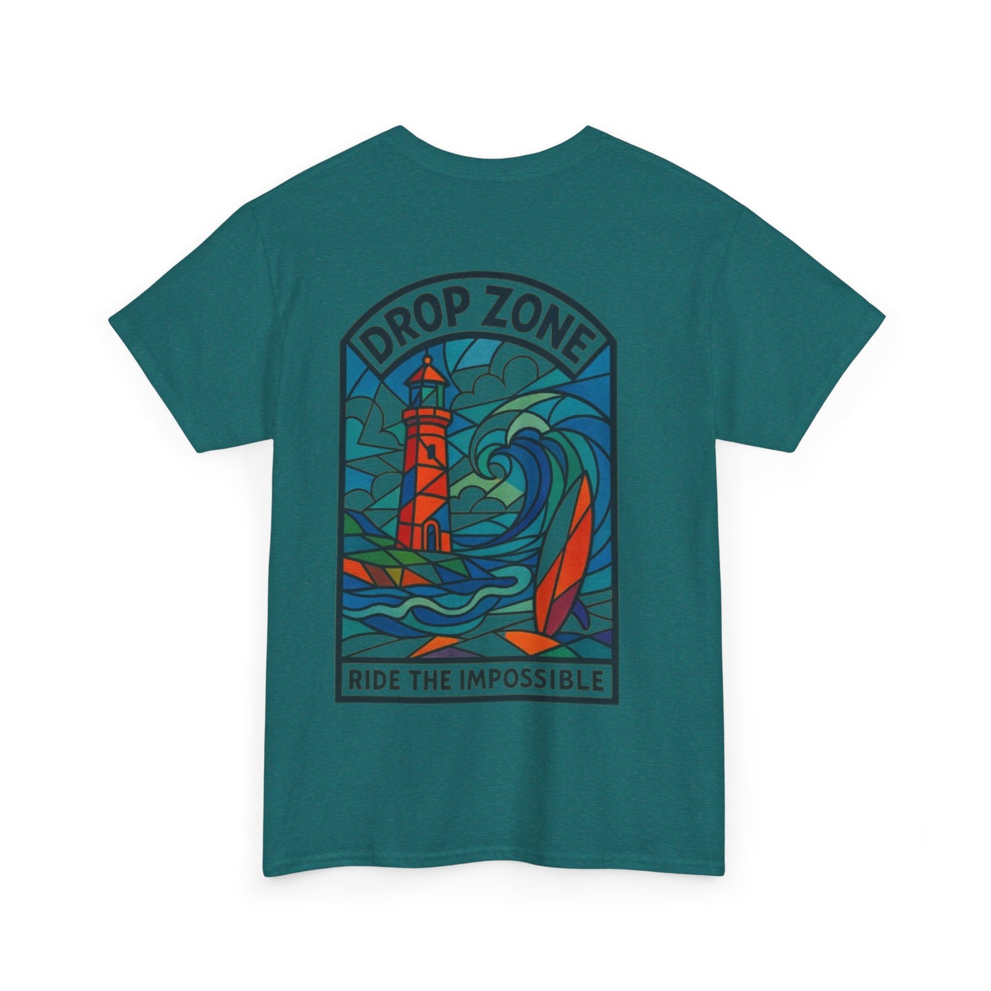 Surf-Inspired Unisex Heavy Cotton Tee, Fun Beachwear, Casual Summer Top, Perfect Gift for Surfers, Great for Beach Days, Ride the [...]