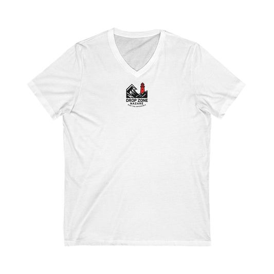 Beach Vibe Graphic Tee, Cool Summer Shirt, Unisex Vacation Tee, Surf Style T-Shirt, Graphic V-Neck for Travel Lovers