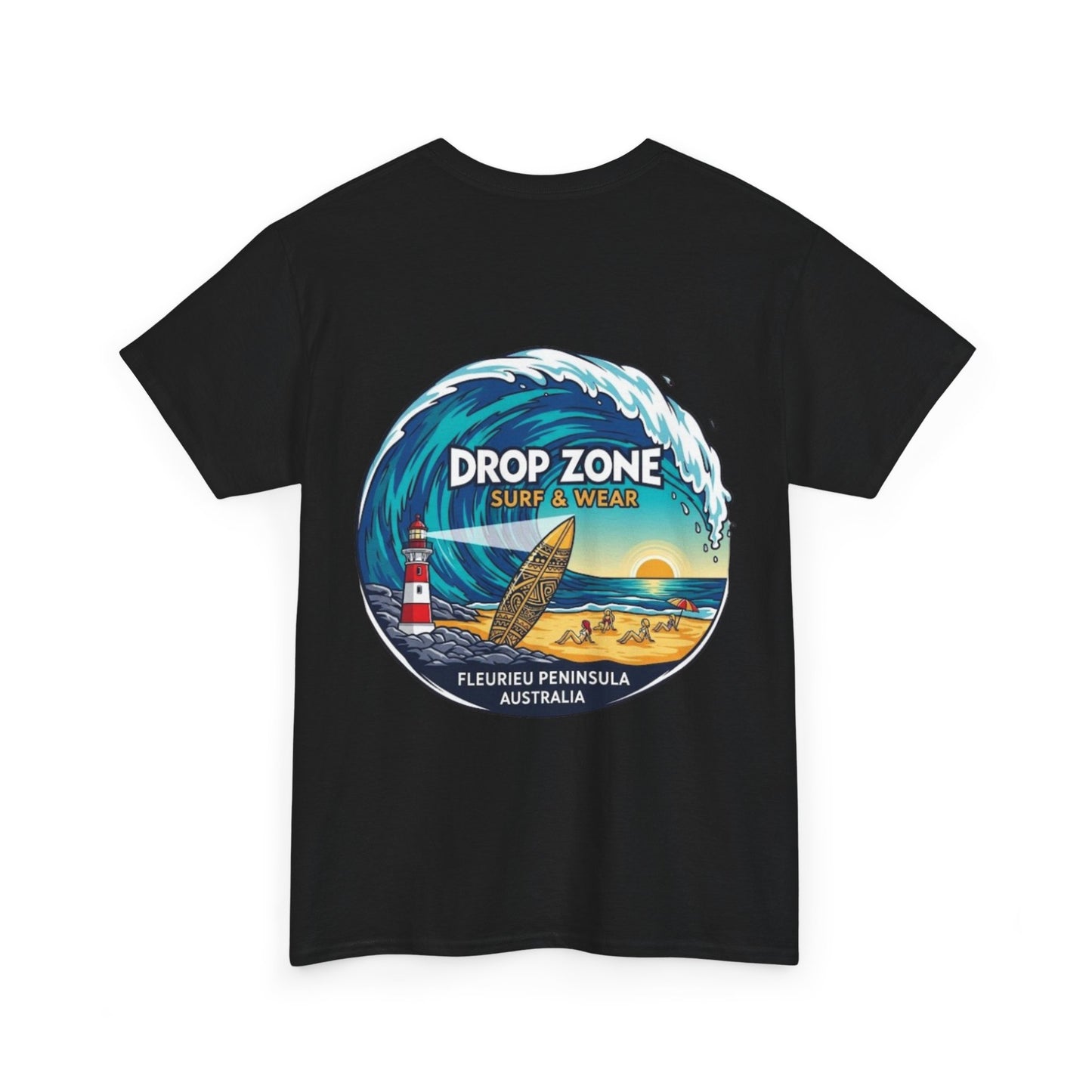 Drop Zone Fleurieu Peninsula Australia Unisex Heavy Cotton Tee