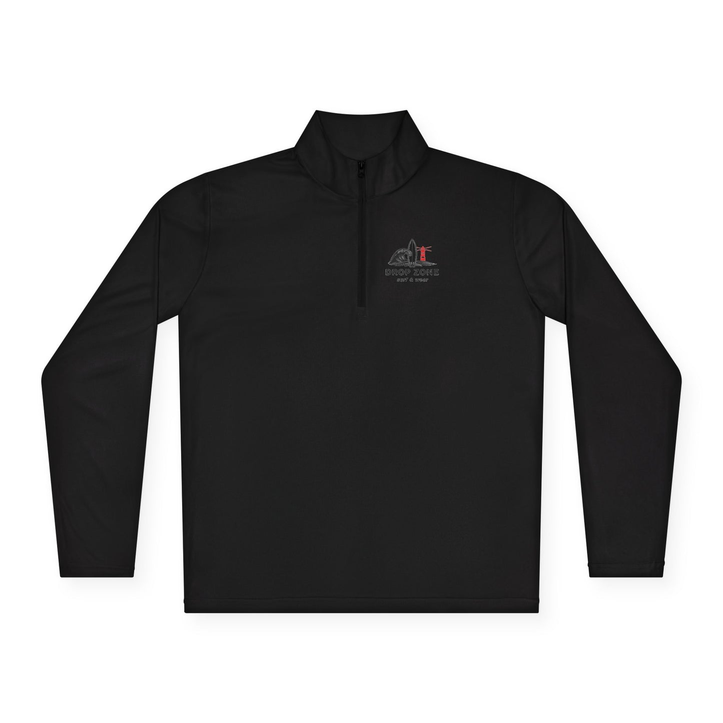 Drop Zone  Bayron Bay Beach Unisex Quarter-Zip Pullover | Casual Layering, Outdoor Adventures, Summer Relaxation, Gift for Beach Lovers, Travel Must-Have