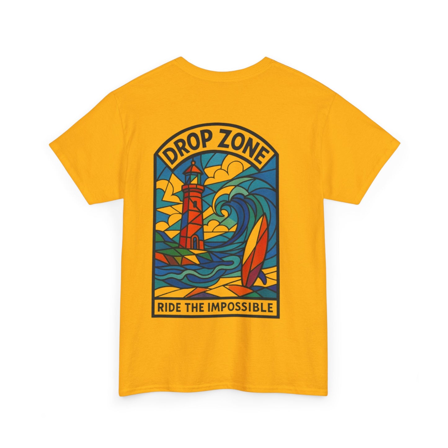 Surf-Inspired Unisex Heavy Cotton Tee, Fun Beachwear, Casual Summer Top, Perfect Gift for Surfers, Great for Beach Days, Ride the [...]