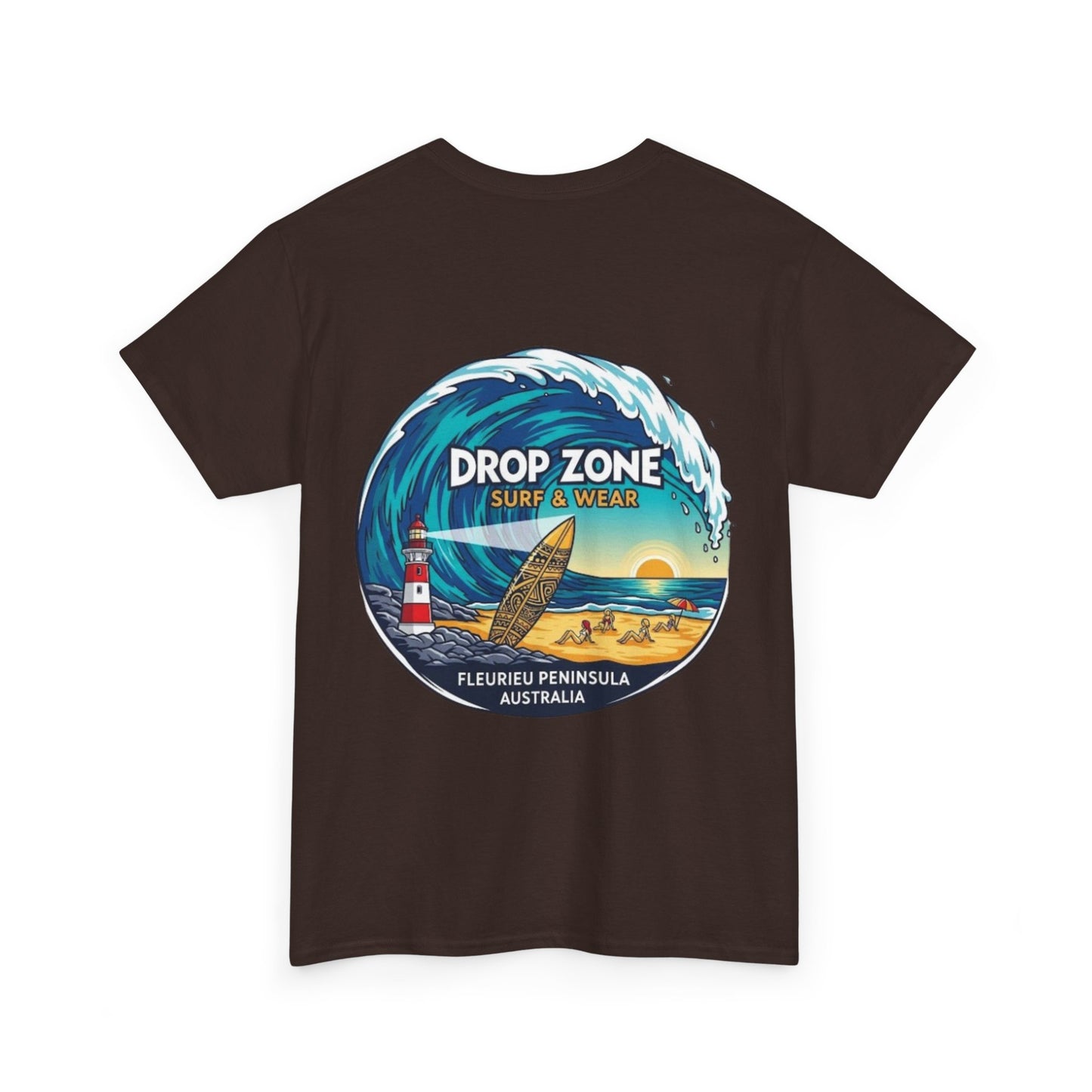 Drop Zone Fleurieu Peninsula Australia Unisex Heavy Cotton Tee