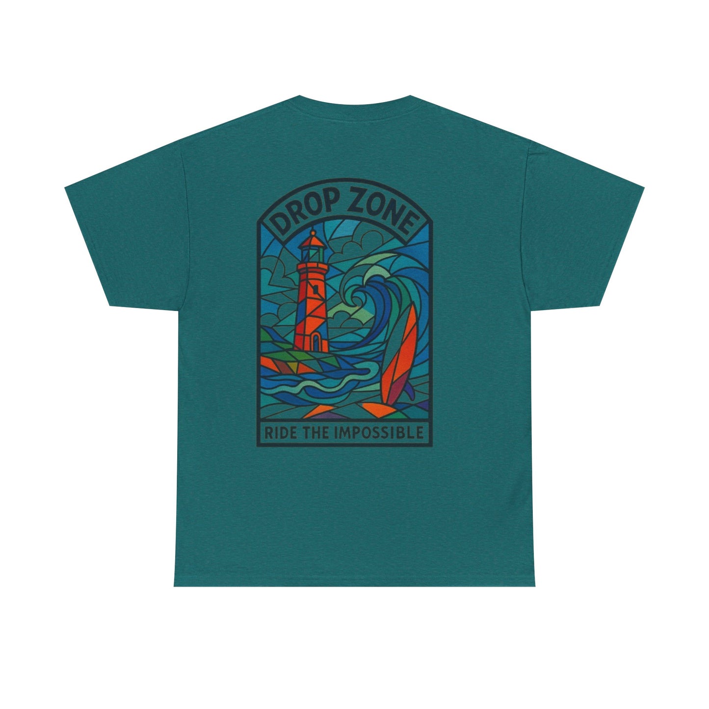 Surf-Inspired Unisex Heavy Cotton Tee, Fun Beachwear, Casual Summer Top, Perfect Gift for Surfers, Great for Beach Days, Ride the [...]