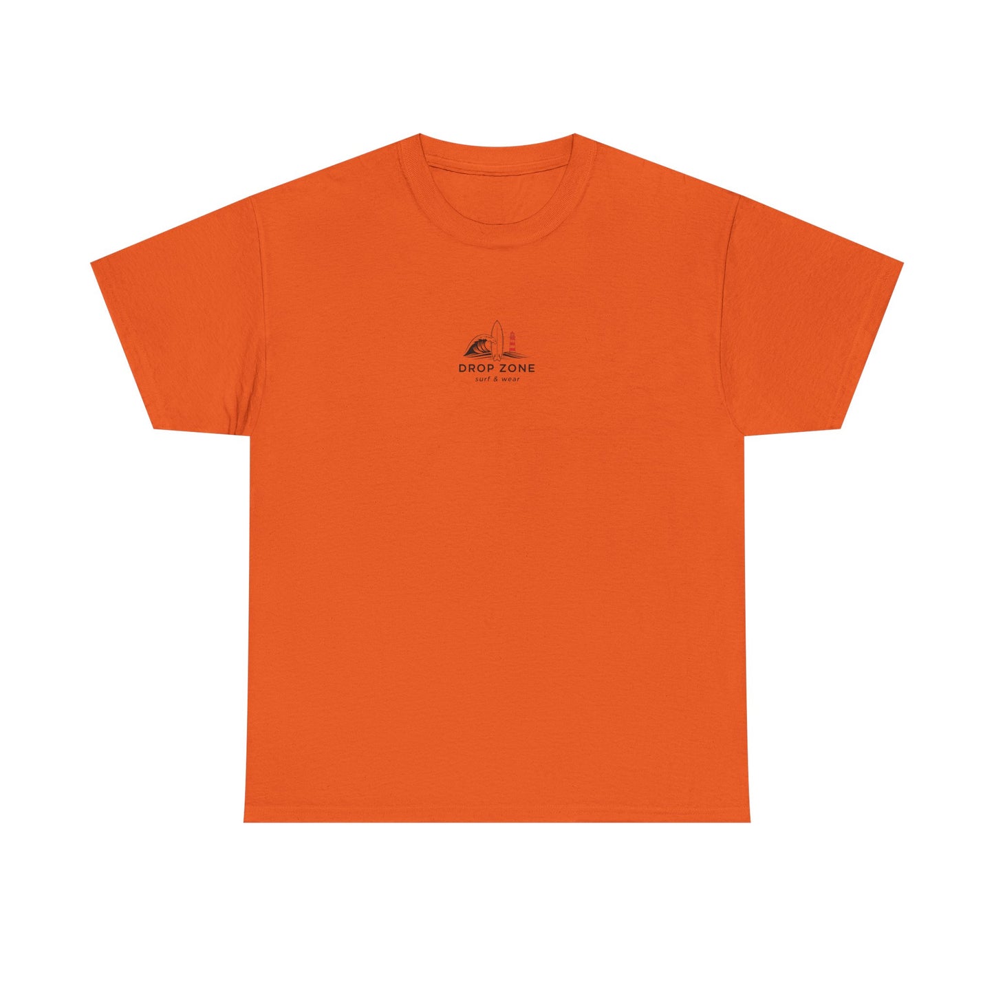 Drop Zone Fleurieu Peninsula Australia Surf Themed Unisex Heavy Cotton Tee, Beach Lifestyle Shirt