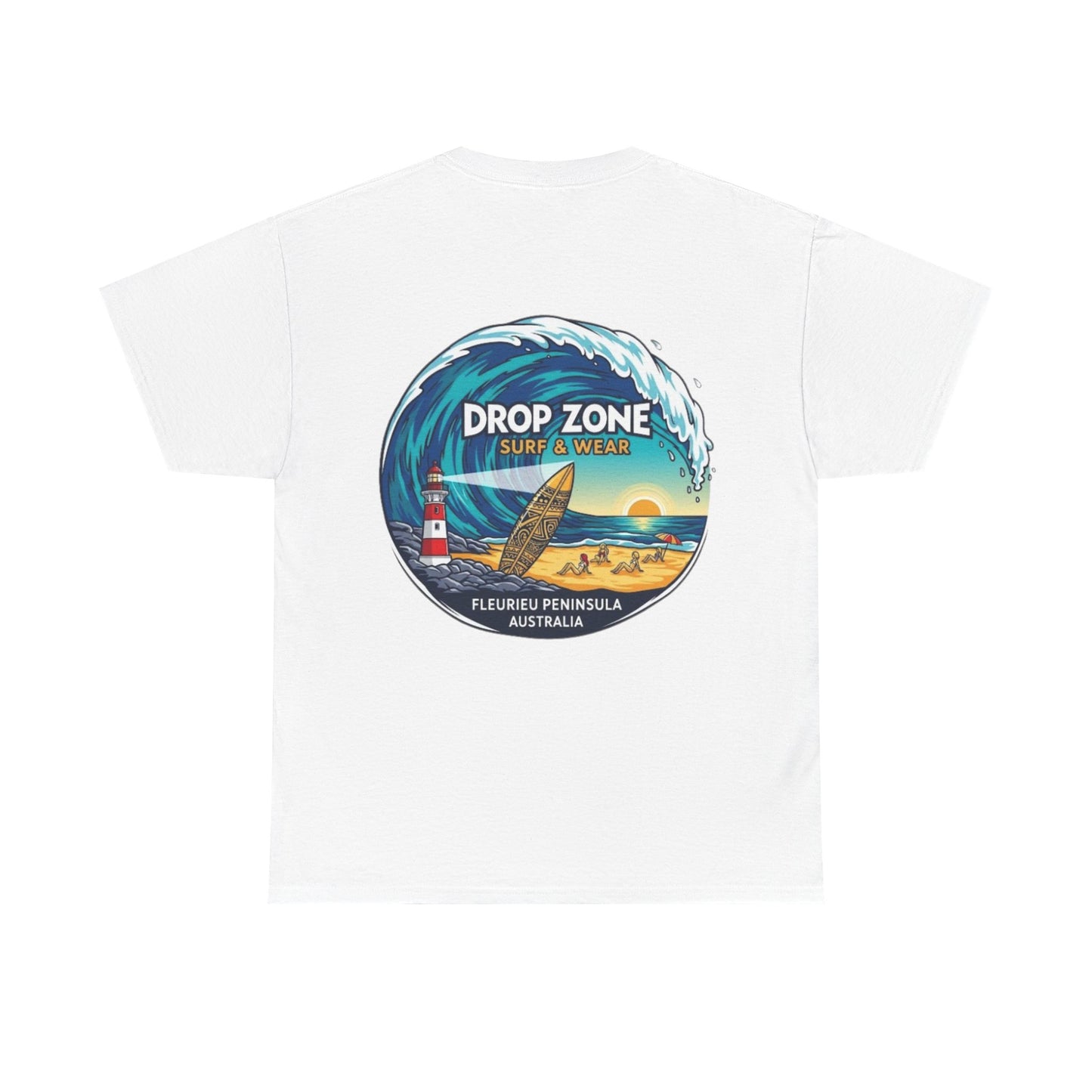 Drop Zone Fleurieu Peninsula Australia Unisex Heavy Cotton Tee