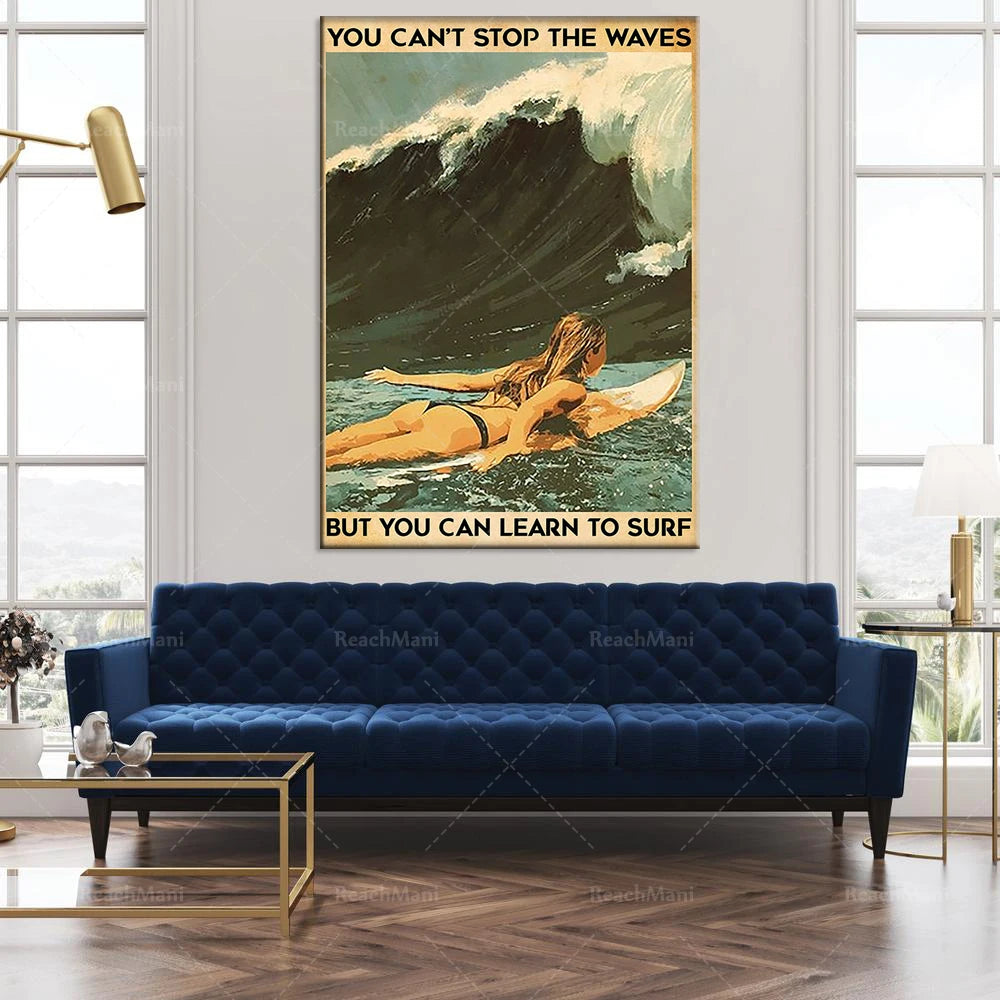 Bring the ocean home. Wall art for beach lovers