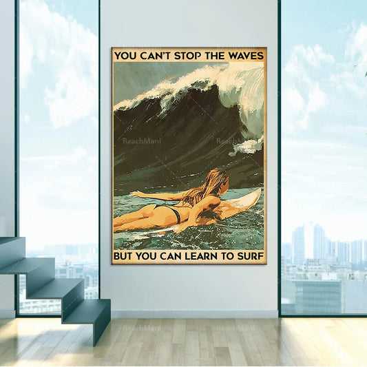 Bring the ocean home. Wall art for beach lovers
