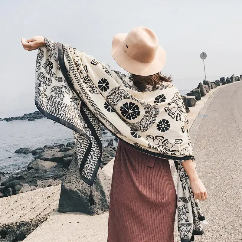 Fashion 90x180cm Twill Cotton Pareo: Your Versatile Beach Essential