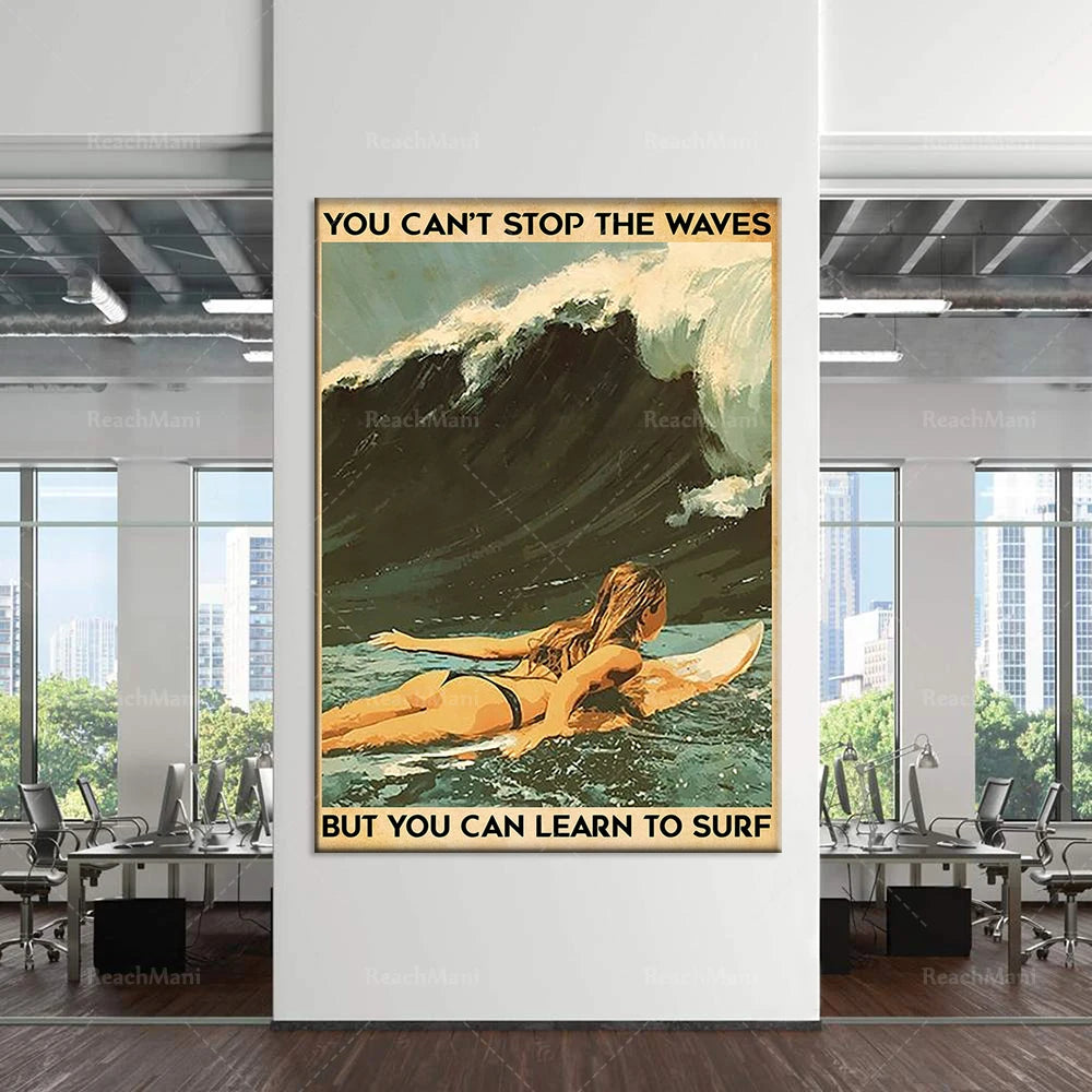 Bring the ocean home. Wall art for beach lovers