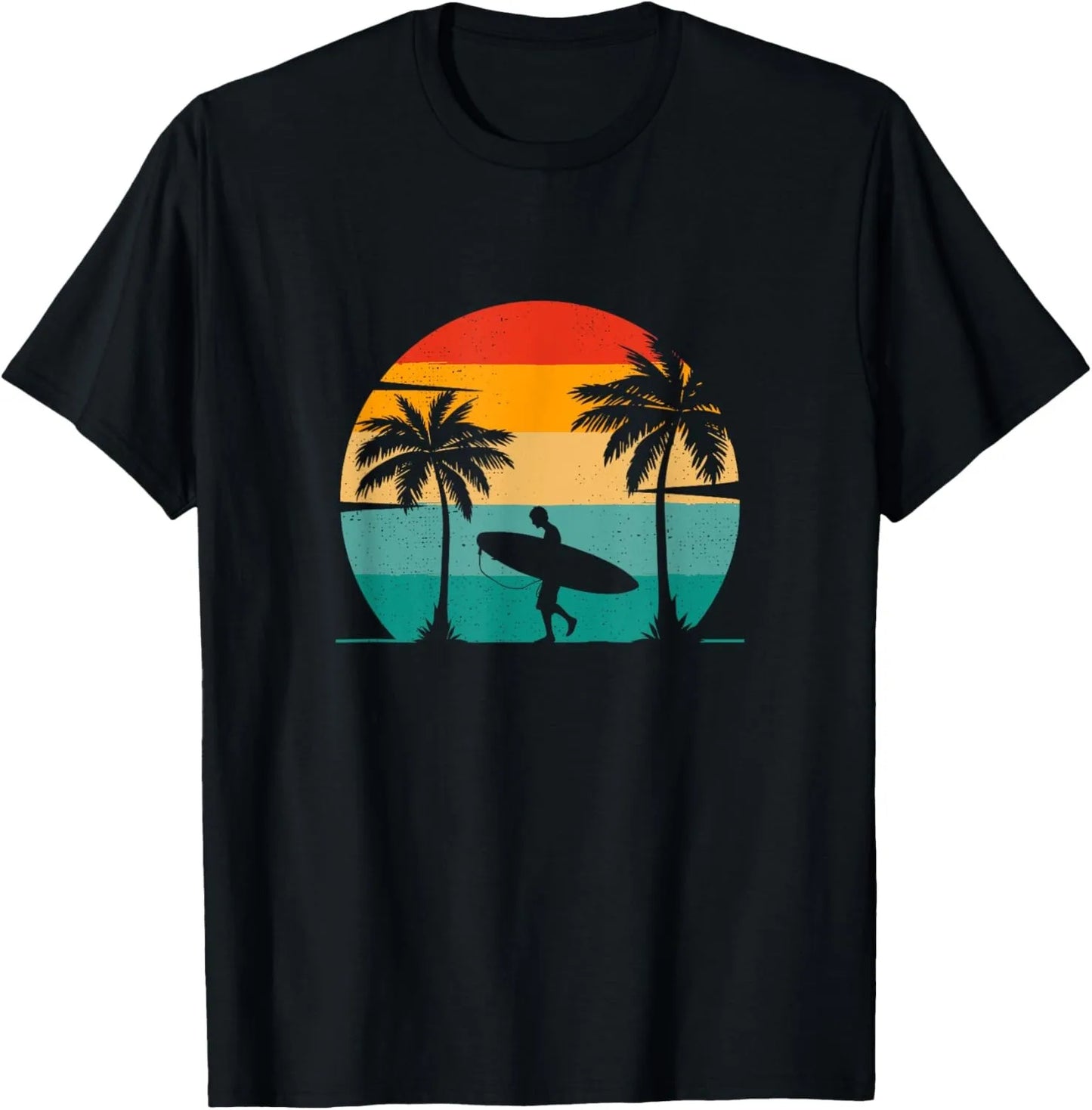 Drop Zone Men's Vintage Surfer Graphic Tee