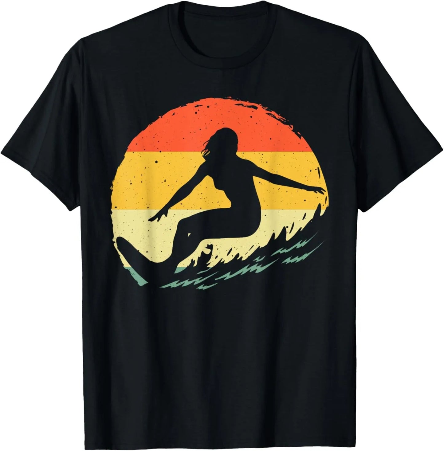 Drop Zone Men's Vintage Surfer Graphic Tee