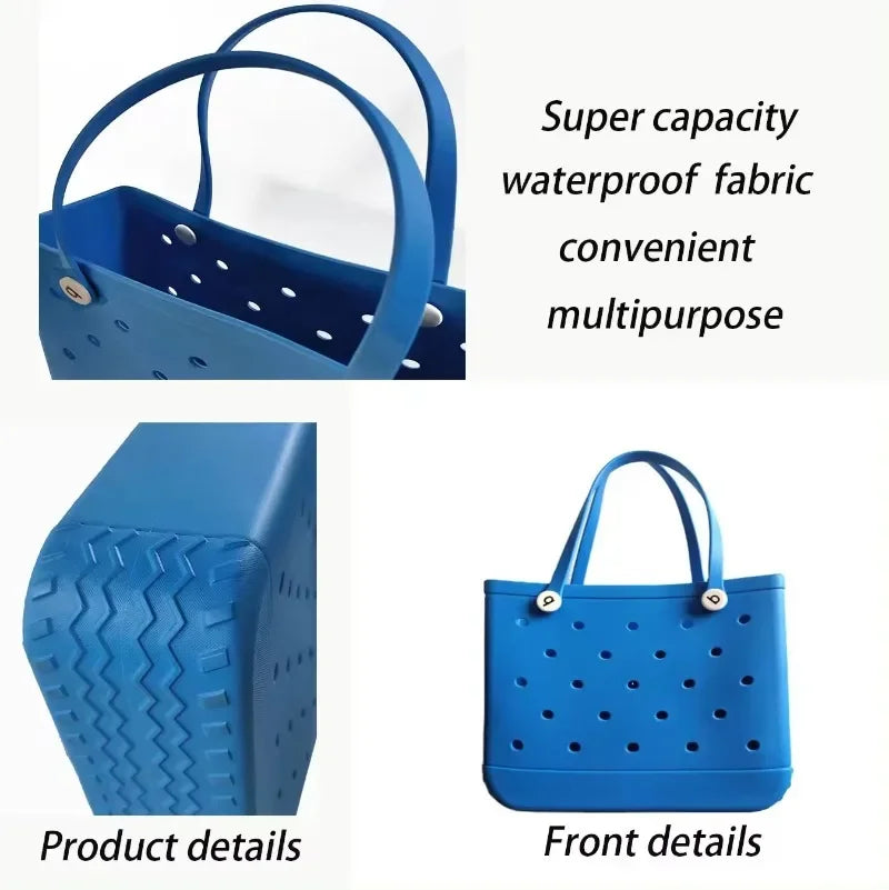 The Ultimate Waterproof Beach Tote: Stylish & Spacious!