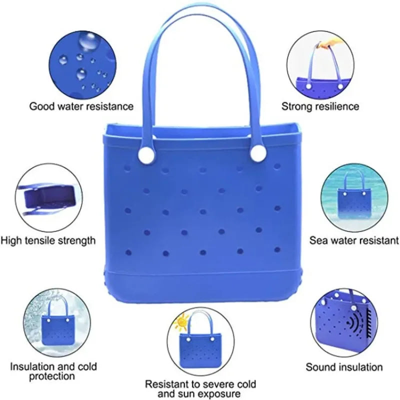 The Ultimate Waterproof Beach Tote: Stylish & Spacious!