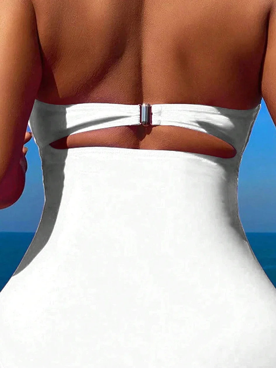 Trend Alert 2025: The Ultimate High-Waisted Drawstring Monokini!