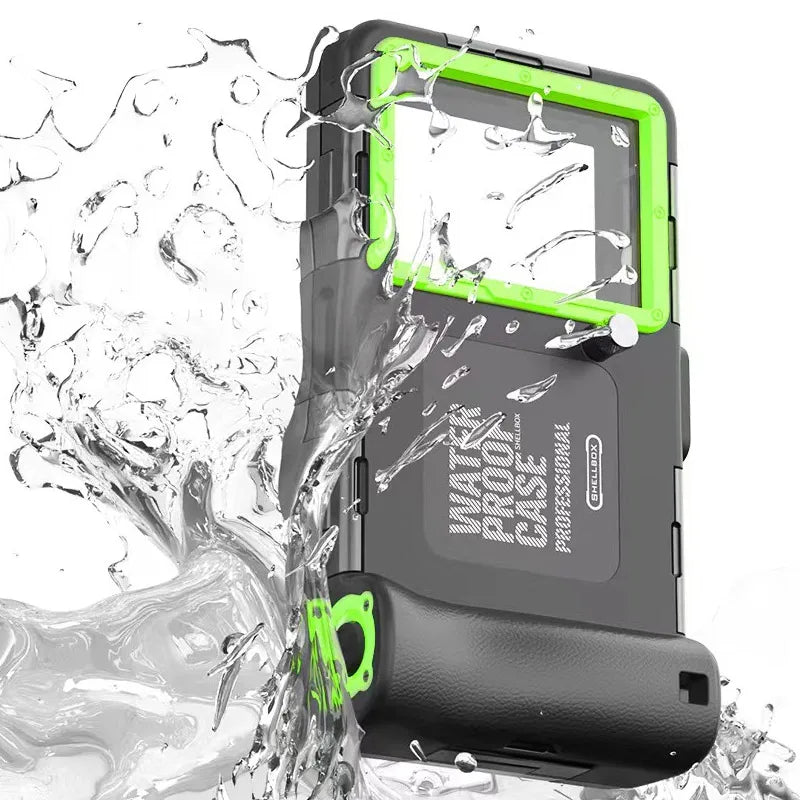 Luxury Dive Case: Capture stunning underwater photos at 50ft.