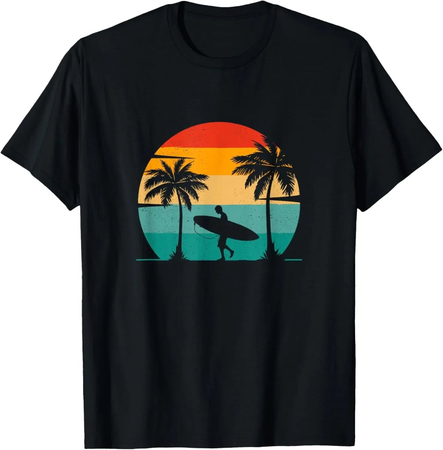 Drop Zone Men's Vintage Surfer Graphic Tee