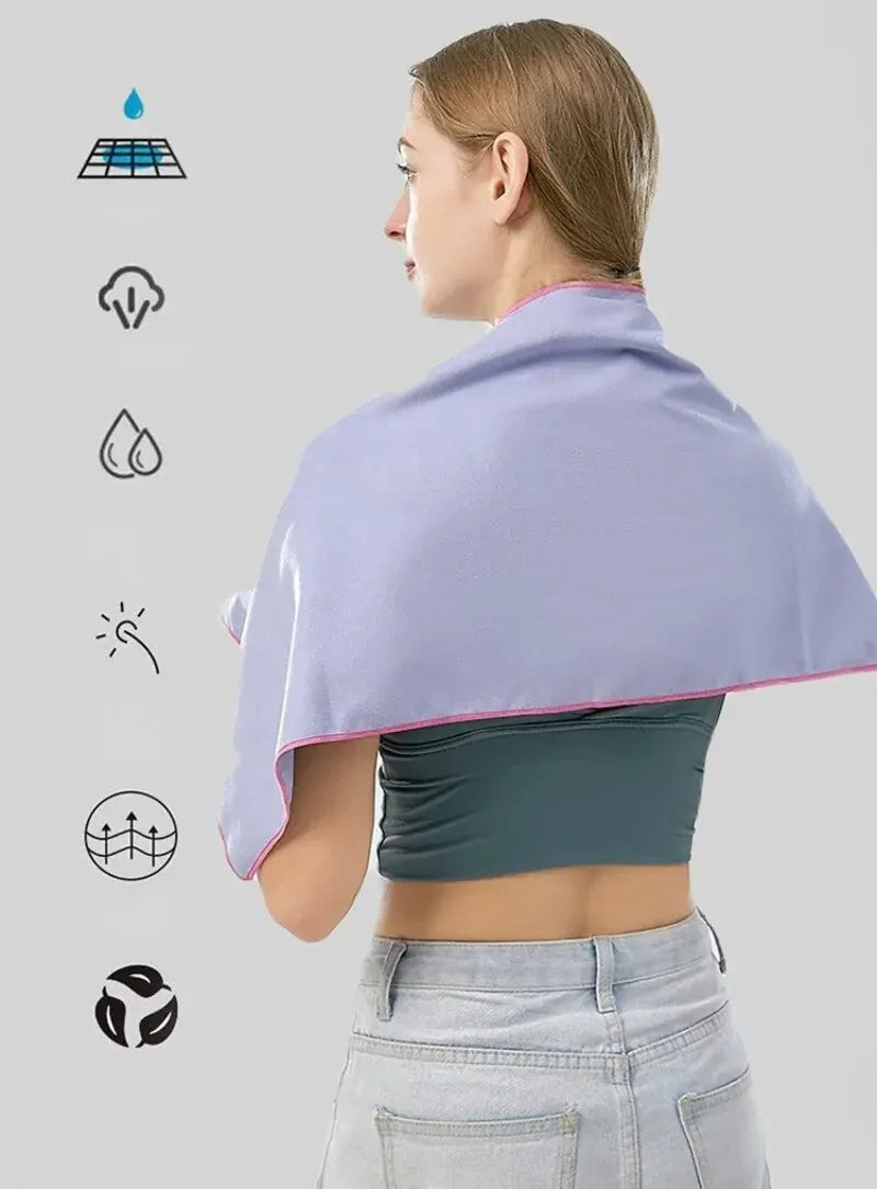 Quick-Drying Sports Towel a microfiber blend