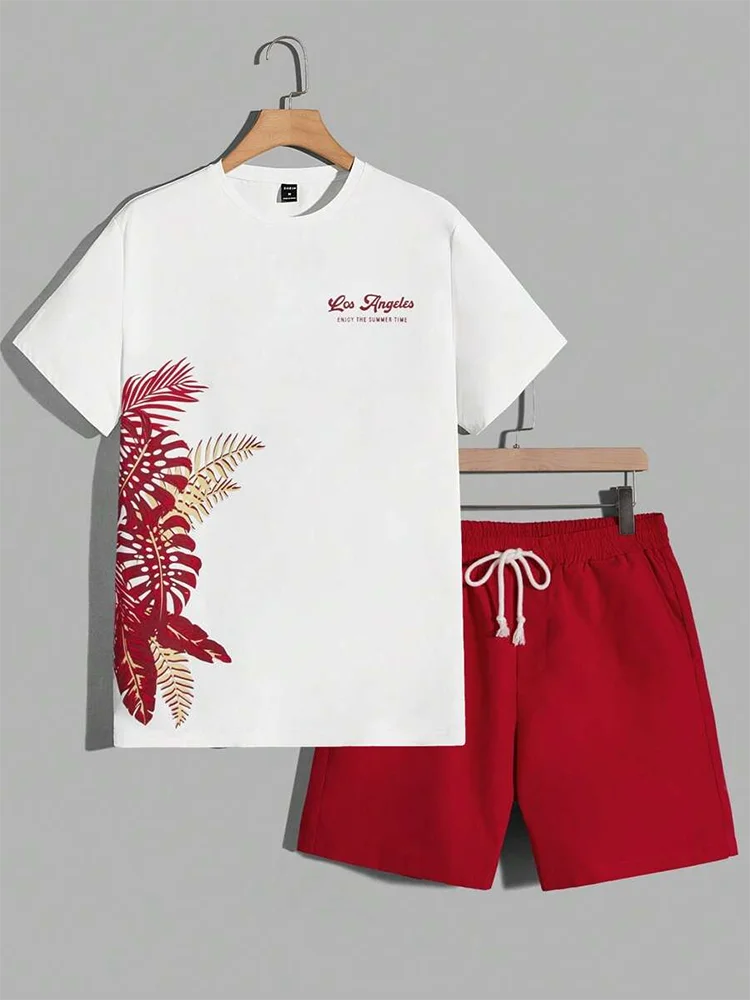 Men's Hawaiian Style Beach Suit: Casual & Stylish
