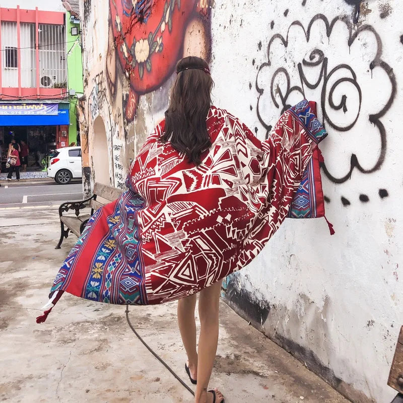 Fashion 90x180cm Twill Cotton Pareo: Your Versatile Beach Essential