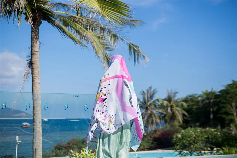 Fashion 90x180cm Twill Cotton Pareo: Your Versatile Beach Essential