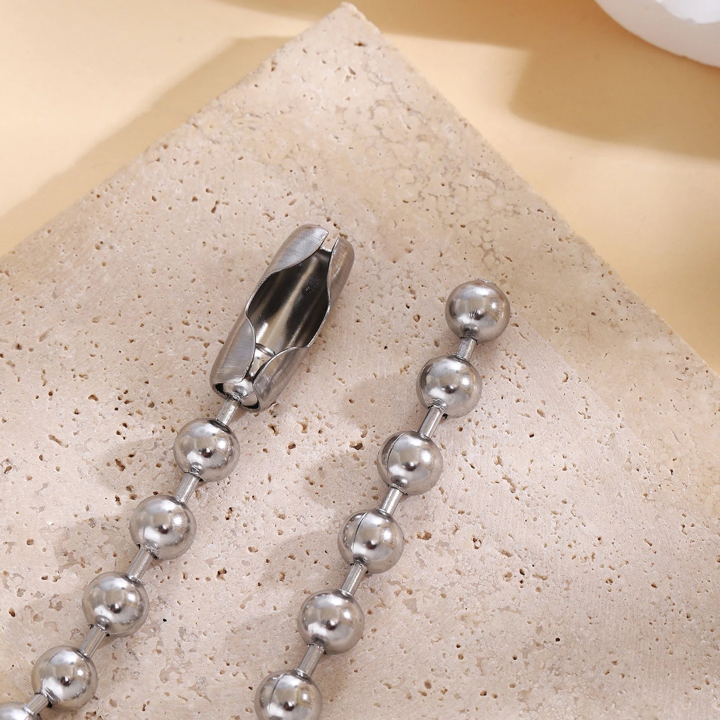 Stainless Steel Sun & Starfish Beach Necklace