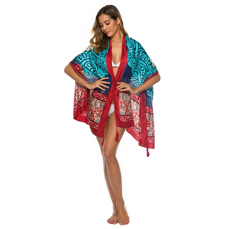Fashion 90x180cm Twill Cotton Pareo: Your Versatile Beach Essential
