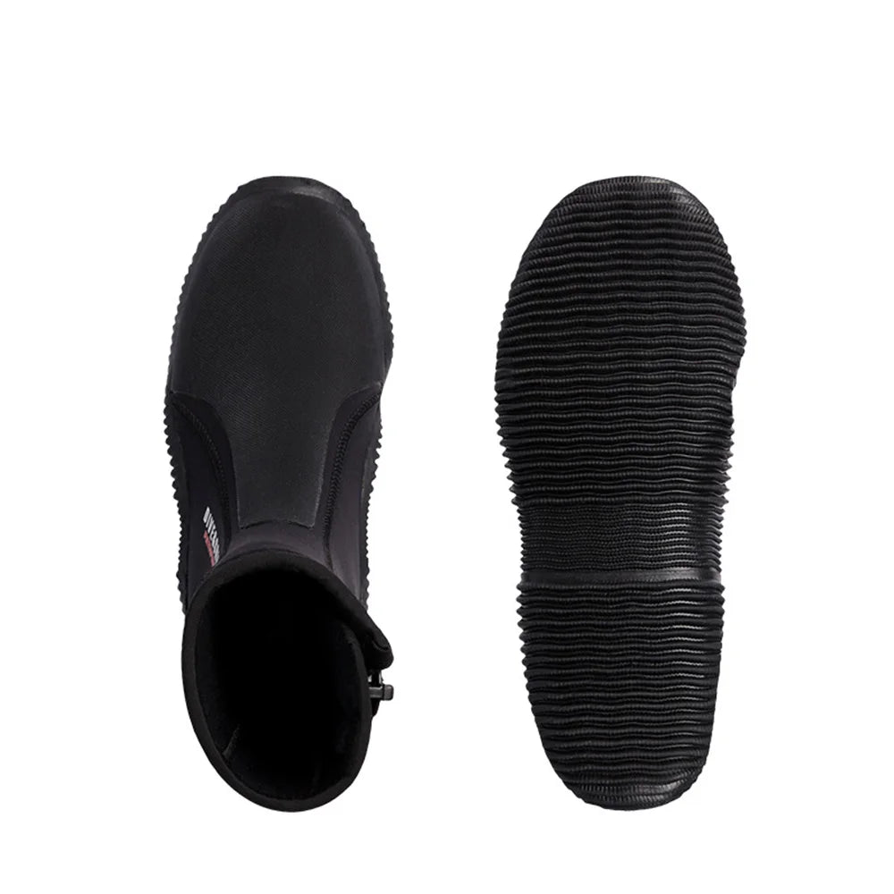5MM Neoprene Dive Boots with Anti-Slip Grip for Ultimate Comfort in Diving, Surfing & Water Sports