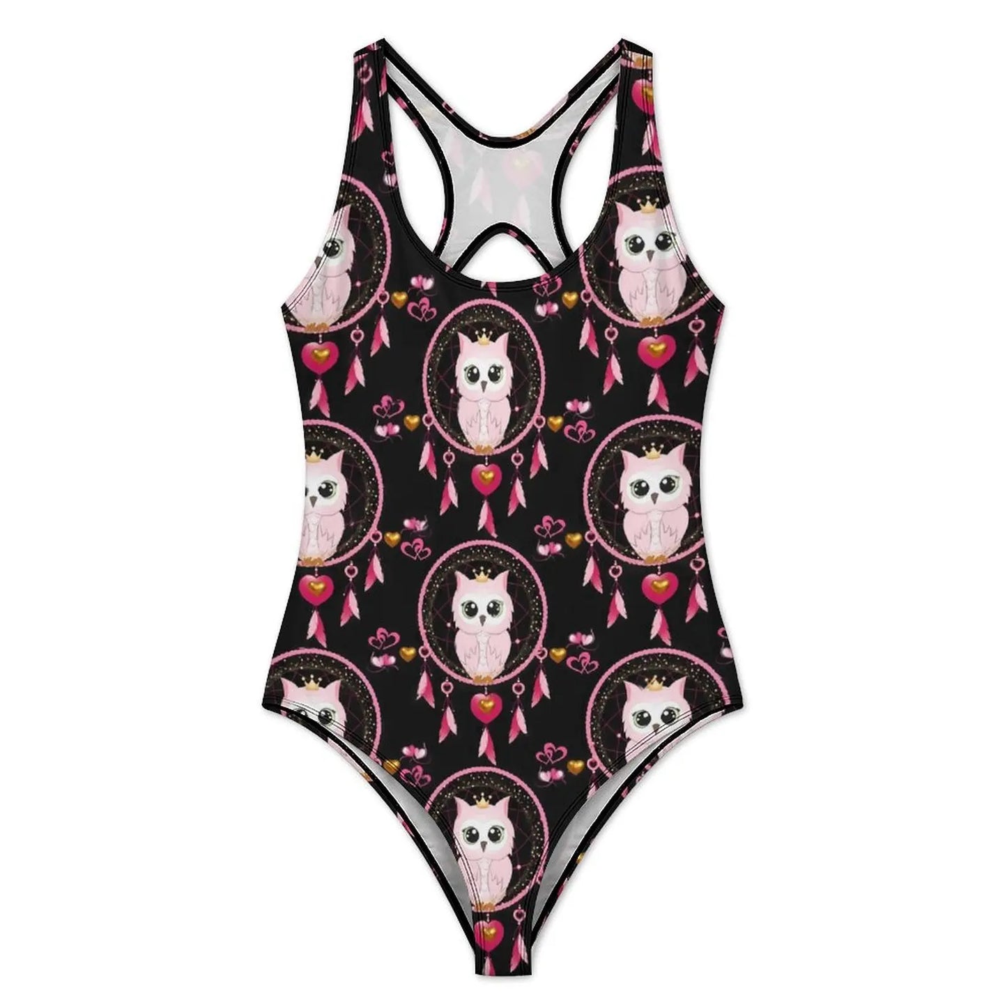 Unleash Your Inner Free Spirit: Owl Dream Catcher One-Piece!