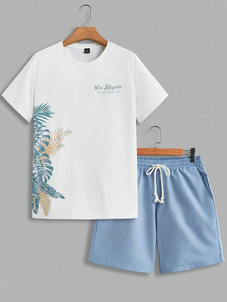 Men's Hawaiian Style Beach Suit: Casual & Stylish