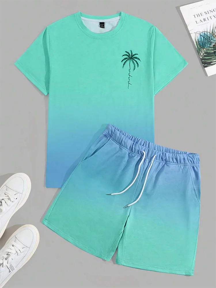 Men's Hawaiian Style Beach Suit: Casual & Stylish