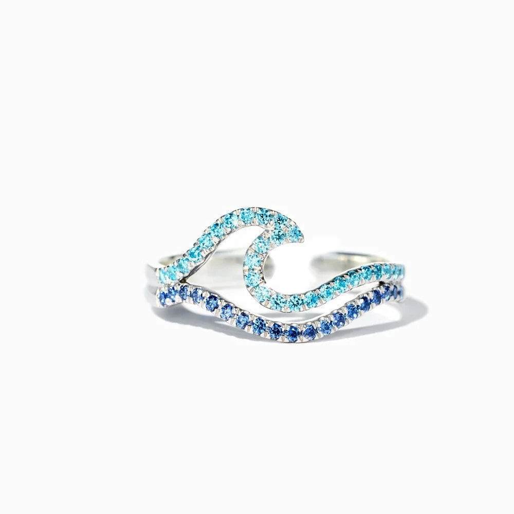 Double Wave Ring