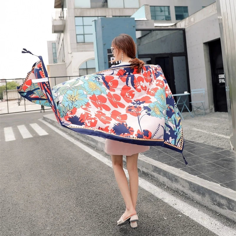 Fashion 90x180cm Twill Cotton Pareo: Your Versatile Beach Essential