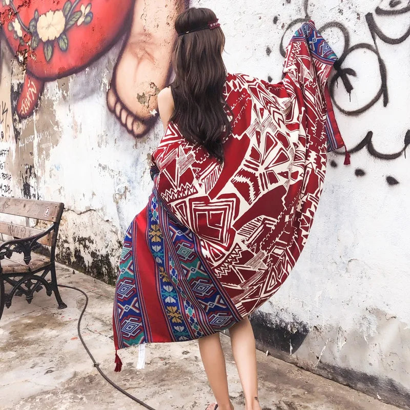 Fashion 90x180cm Twill Cotton Pareo: Your Versatile Beach Essential