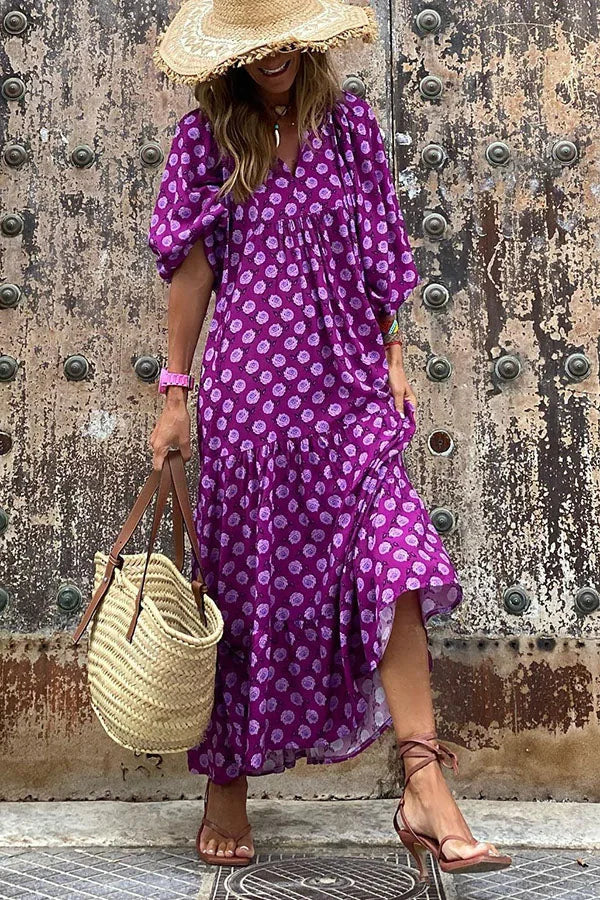 Fashion Print Boho Dress - Your New Summer Essential!