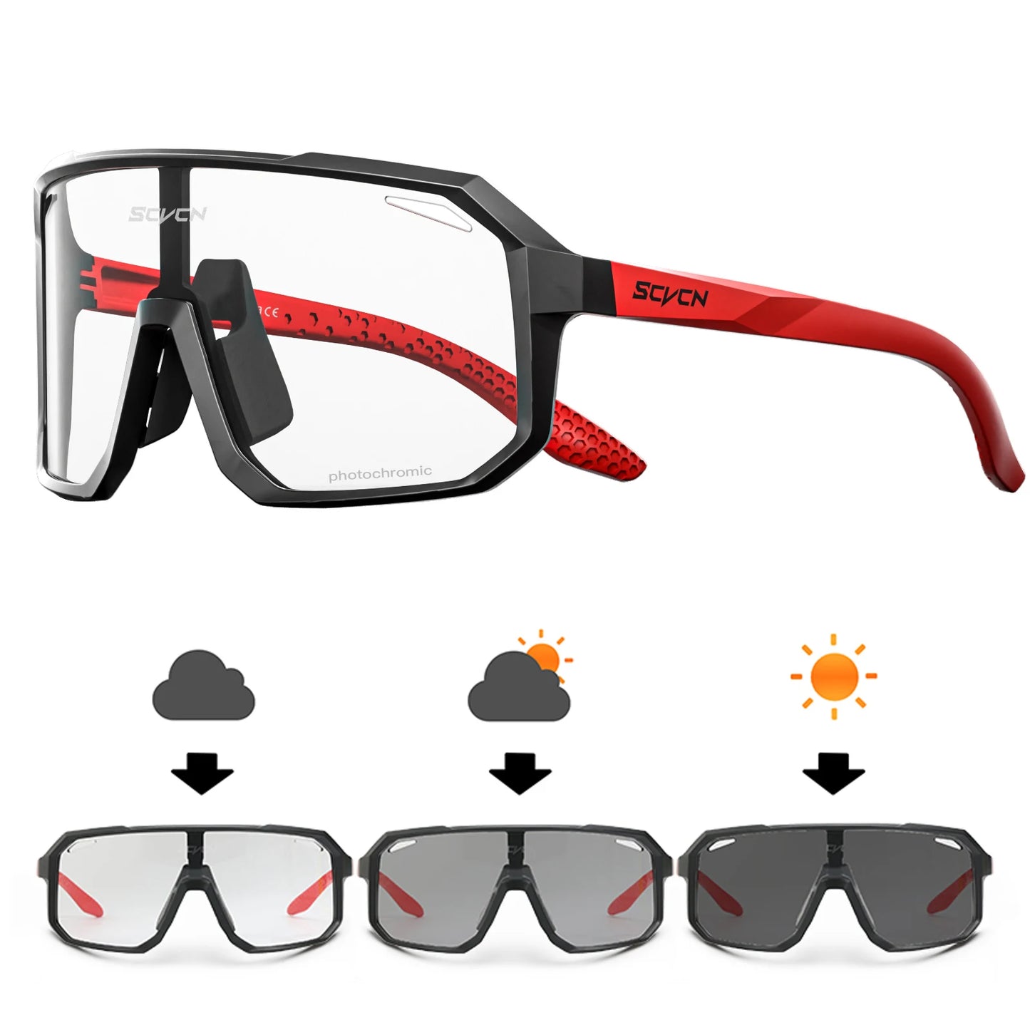 🚴‍♂️ Conquer the Outdoors: SCVCN New Cycling Glasses - Your Ultimate Vision Shield! 🚴‍♀️