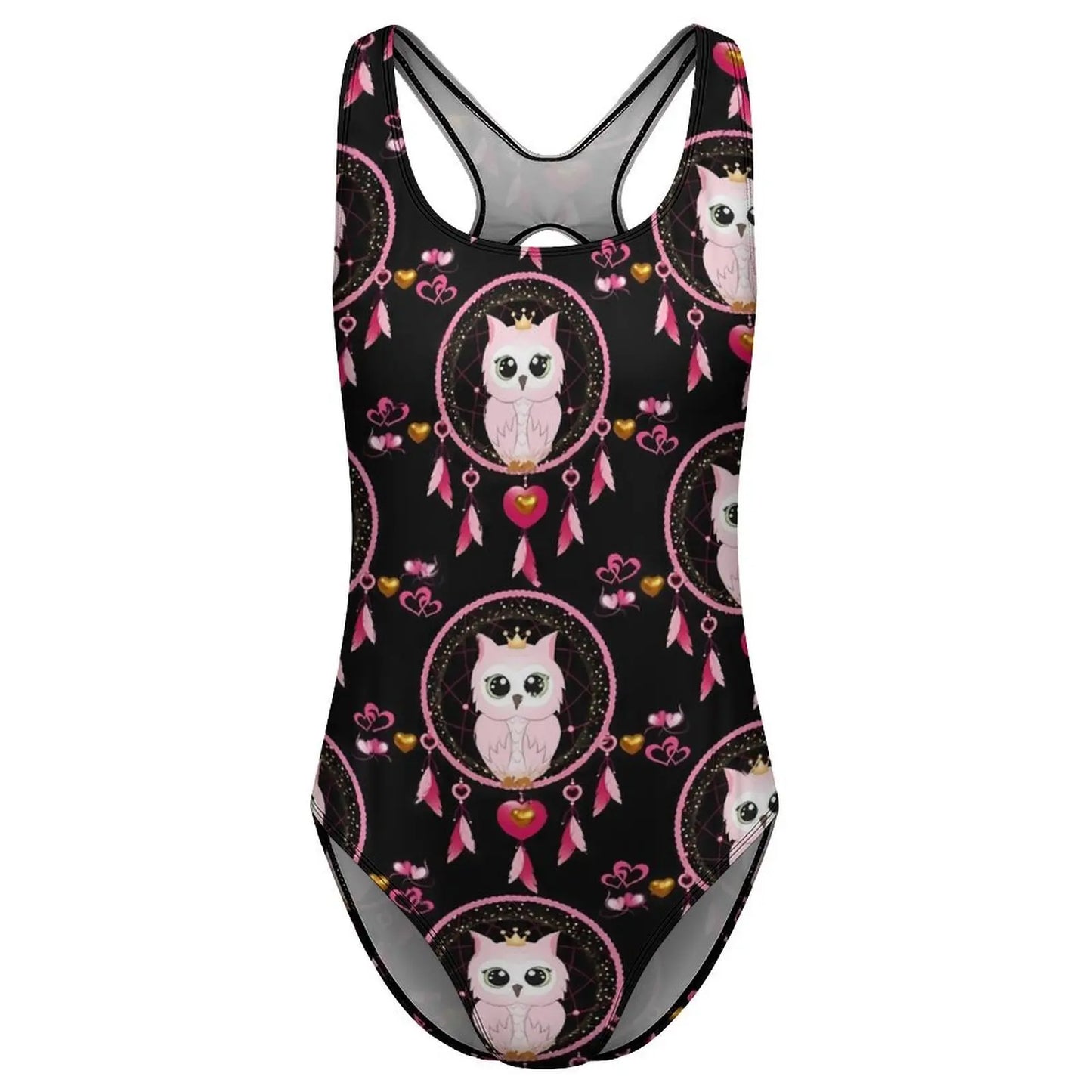 Unleash Your Inner Free Spirit: Owl Dream Catcher One-Piece!