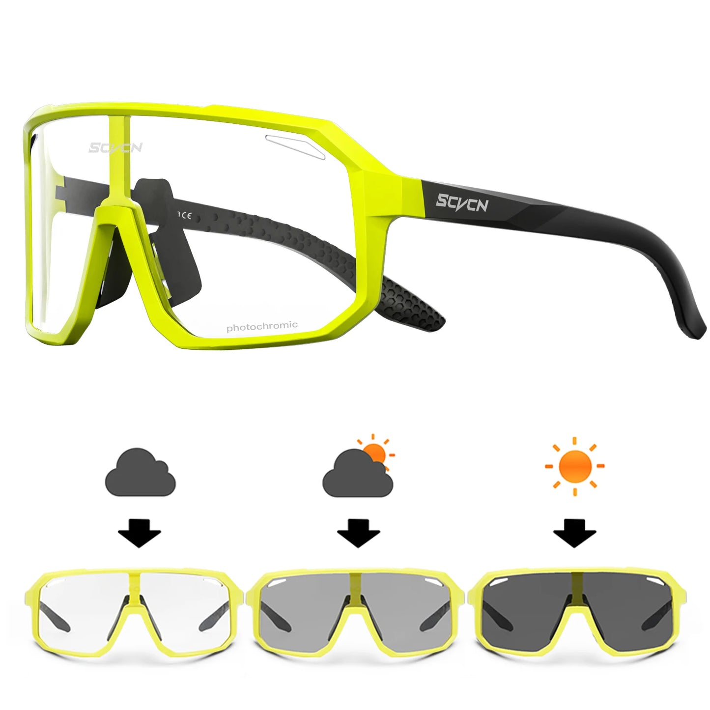 🚴‍♂️ Conquer the Outdoors: SCVCN New Cycling Glasses - Your Ultimate Vision Shield! 🚴‍♀️