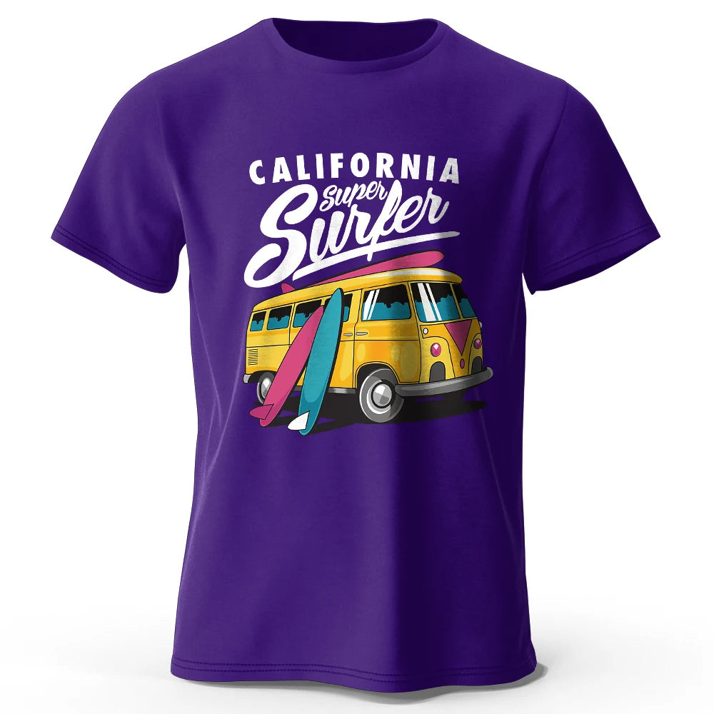 Surfer Sunrise Silhouette T-Shirt: Your Morning Ritual