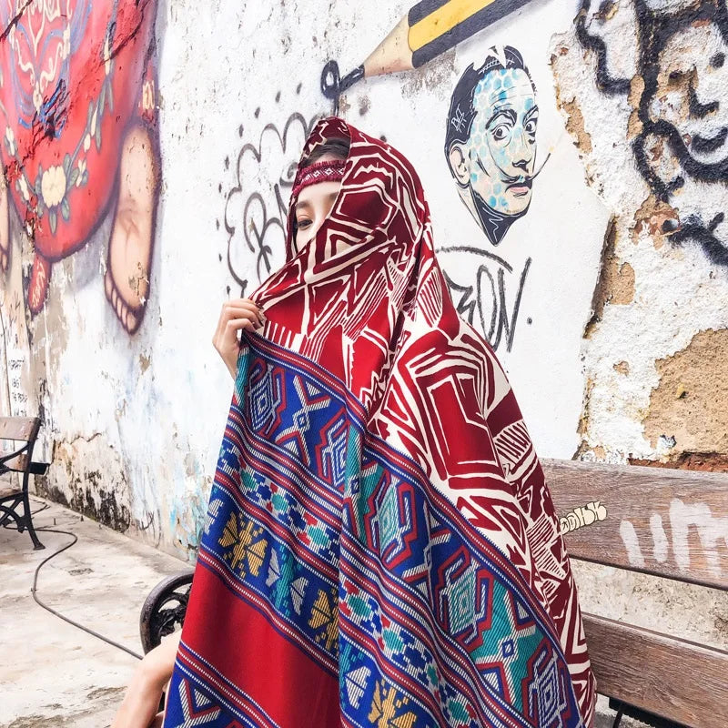 Fashion 90x180cm Twill Cotton Pareo: Your Versatile Beach Essential